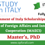 Government of Italy Scholarships 2024-Study in Italy |Fully Funded