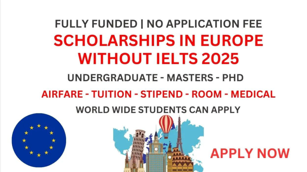 Scholarships in Netherlands Universities Without IELTS-2025