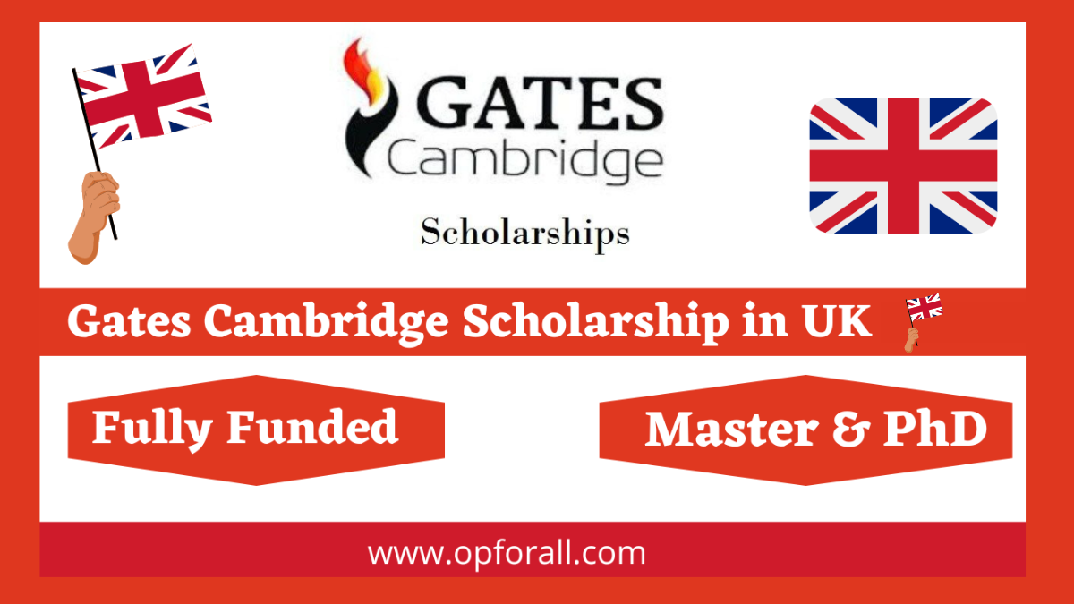 Gates Cambridge Scholarship-2025 | Fully Funded