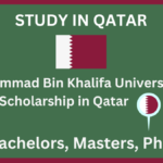 Hammad Bin Khalifa University Scholarship in Qatar 2025 | Fully Funded