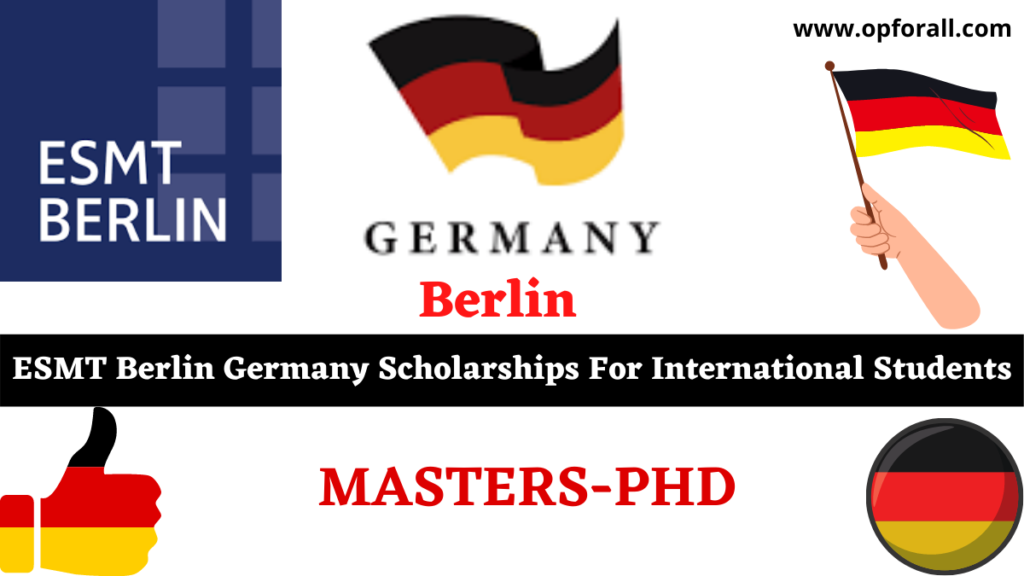 ESMT Berlin Germany Scholarships For International Students