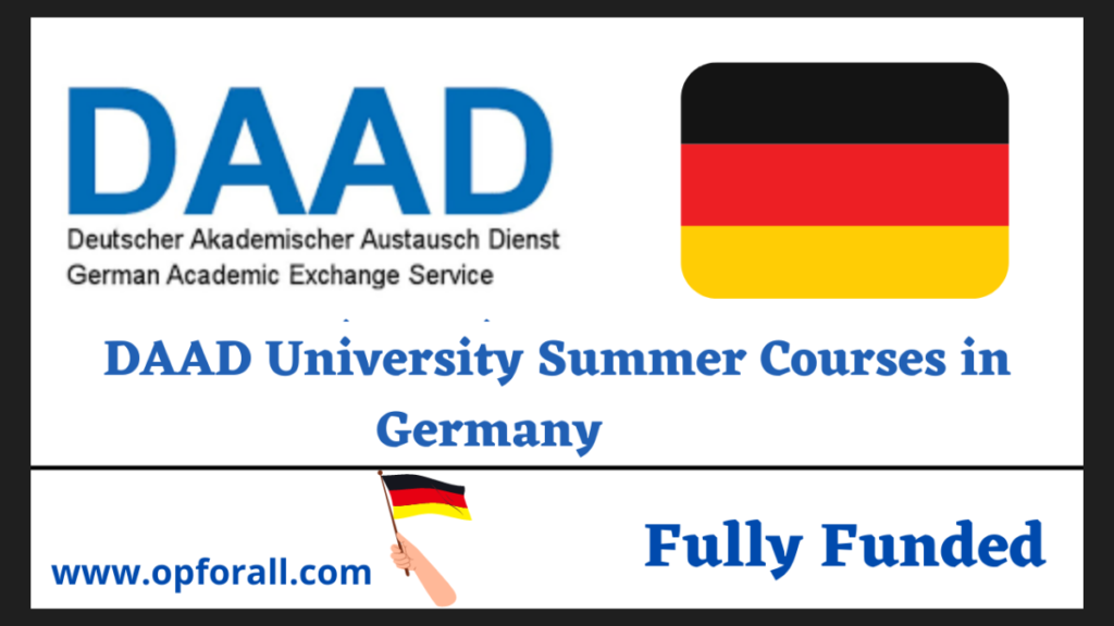 DAAD University Summer Courses in Germany 2025 | Fully Funded