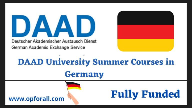 DAAD University Summer Courses in Germany 2025-26 | Fully Funded - OpforAll