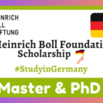 HEINRICH BOLL FOUNDATION SCHOLARSHIPS 2025 IN GERMANY