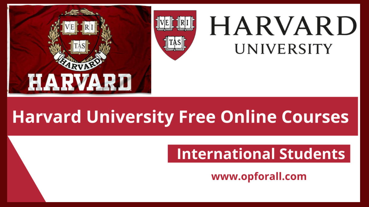 Harvard University Free Online Courses for International Students