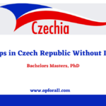 Scholarships in Czech Republic Without IELTS 2025