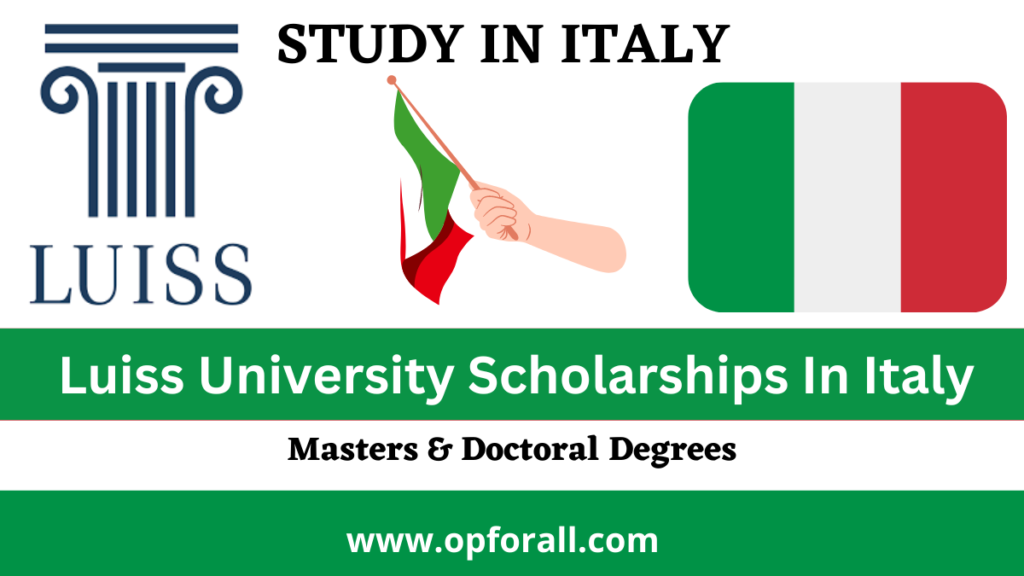 Luiss University Scholarships In Italy 2024