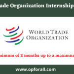 World Trade Organization Internship Program-2024-25