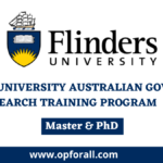Flinders University Australian Government Research Training Program 2024