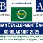 Asian Development Bank (ADB) Scholarship 2025 | Fully Funded