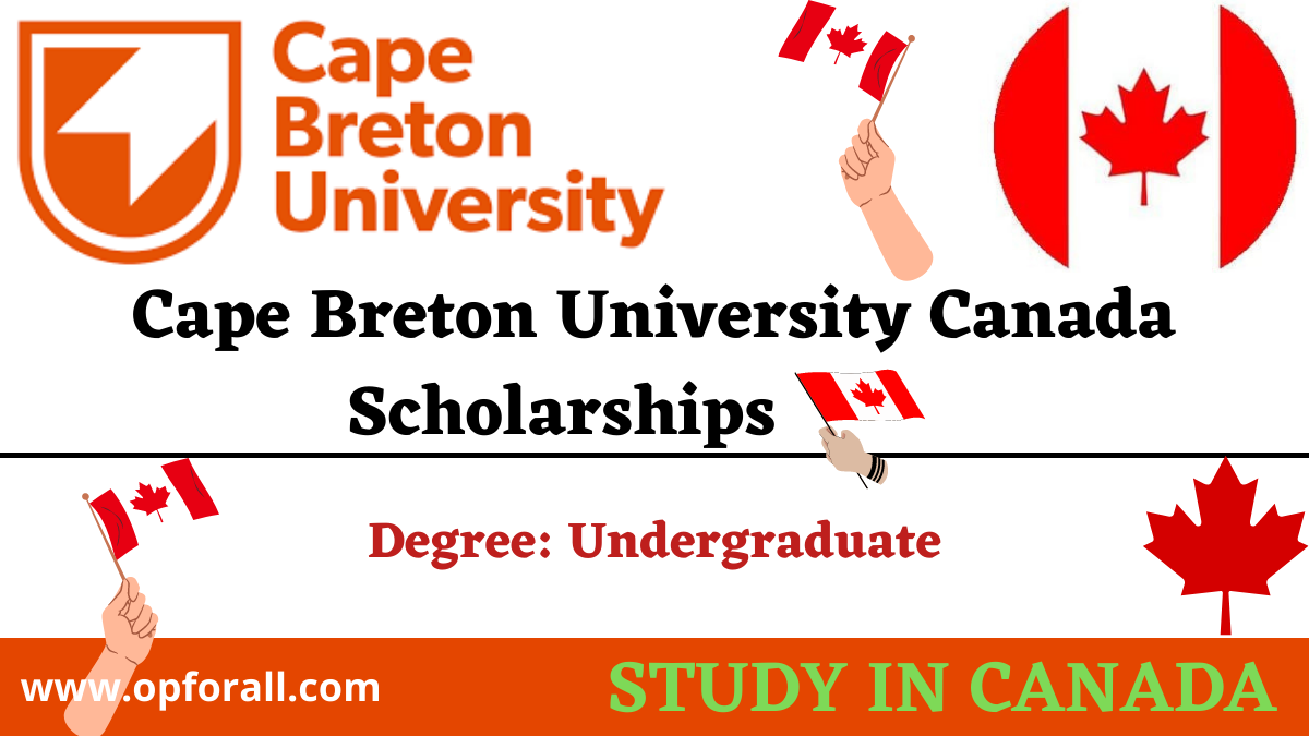 Cape Breton University Canada Scholarships 2024-25