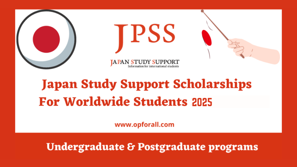 Japan Study Support Scholarships For Worldwide Students 2025