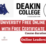 Deakin University Free Online Course 2024-25 with Free Certificate