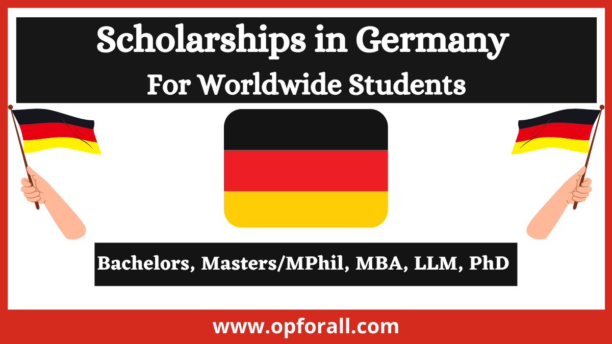 Scholarships in Germany For Worldwide Students 2024-25