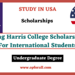 Young Harris College Scholarships For Worldwide Students